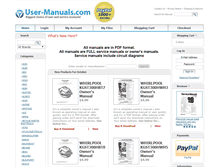 Tablet Screenshot of alinco.user-manuals.com