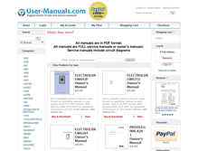 Tablet Screenshot of harman-kardon.user-manuals.com