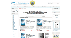 Desktop Screenshot of pioneer.user-manuals.com