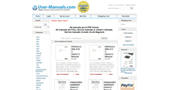 Desktop Screenshot of braun.user-manuals.com