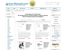 Tablet Screenshot of braun.user-manuals.com