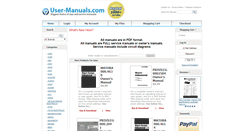 Desktop Screenshot of integra.user-manuals.com