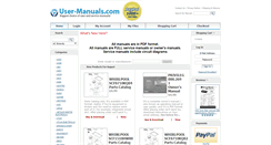 Desktop Screenshot of nad.user-manuals.com