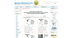 Desktop Screenshot of ctx.user-manuals.com