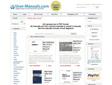 Tablet Screenshot of ctx.user-manuals.com