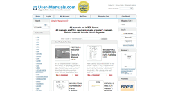 Desktop Screenshot of hewlett-packard.user-manuals.com