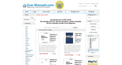 Desktop Screenshot of onkyo.user-manuals.com