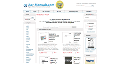 Desktop Screenshot of casio.user-manuals.com