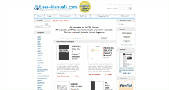 Desktop Screenshot of marantz.user-manuals.com
