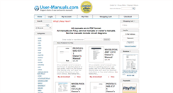 Desktop Screenshot of castor.user-manuals.com