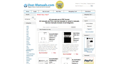Desktop Screenshot of compaq.user-manuals.com
